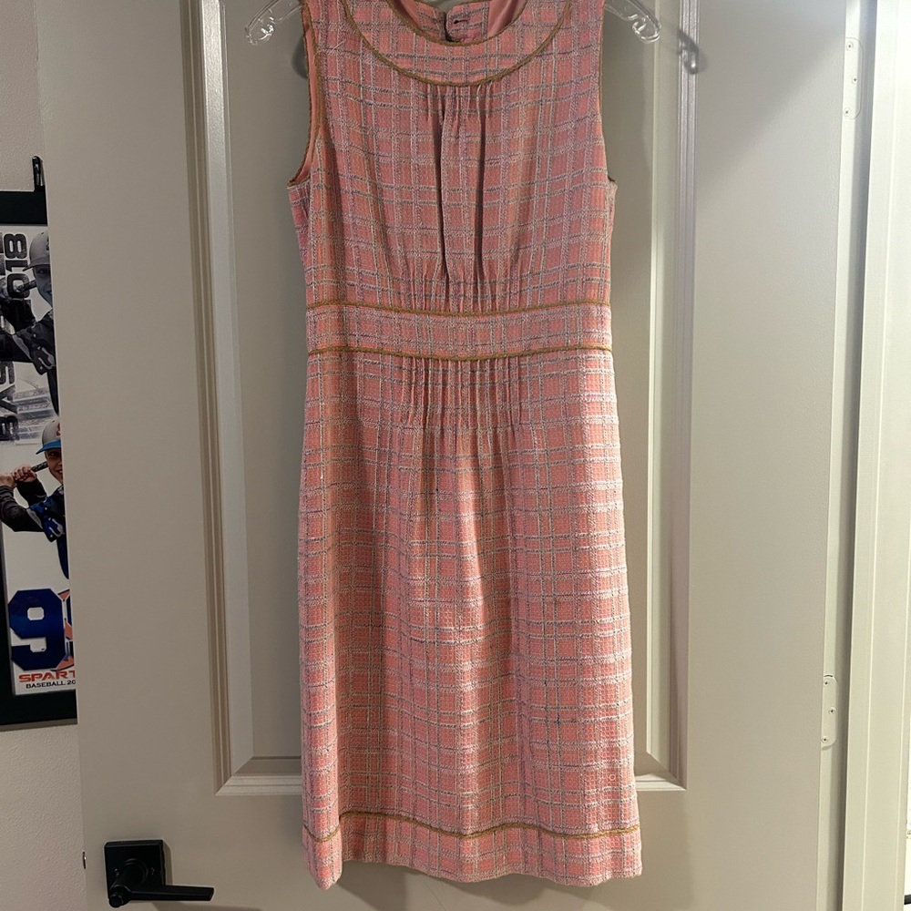 Chanel tweed dress